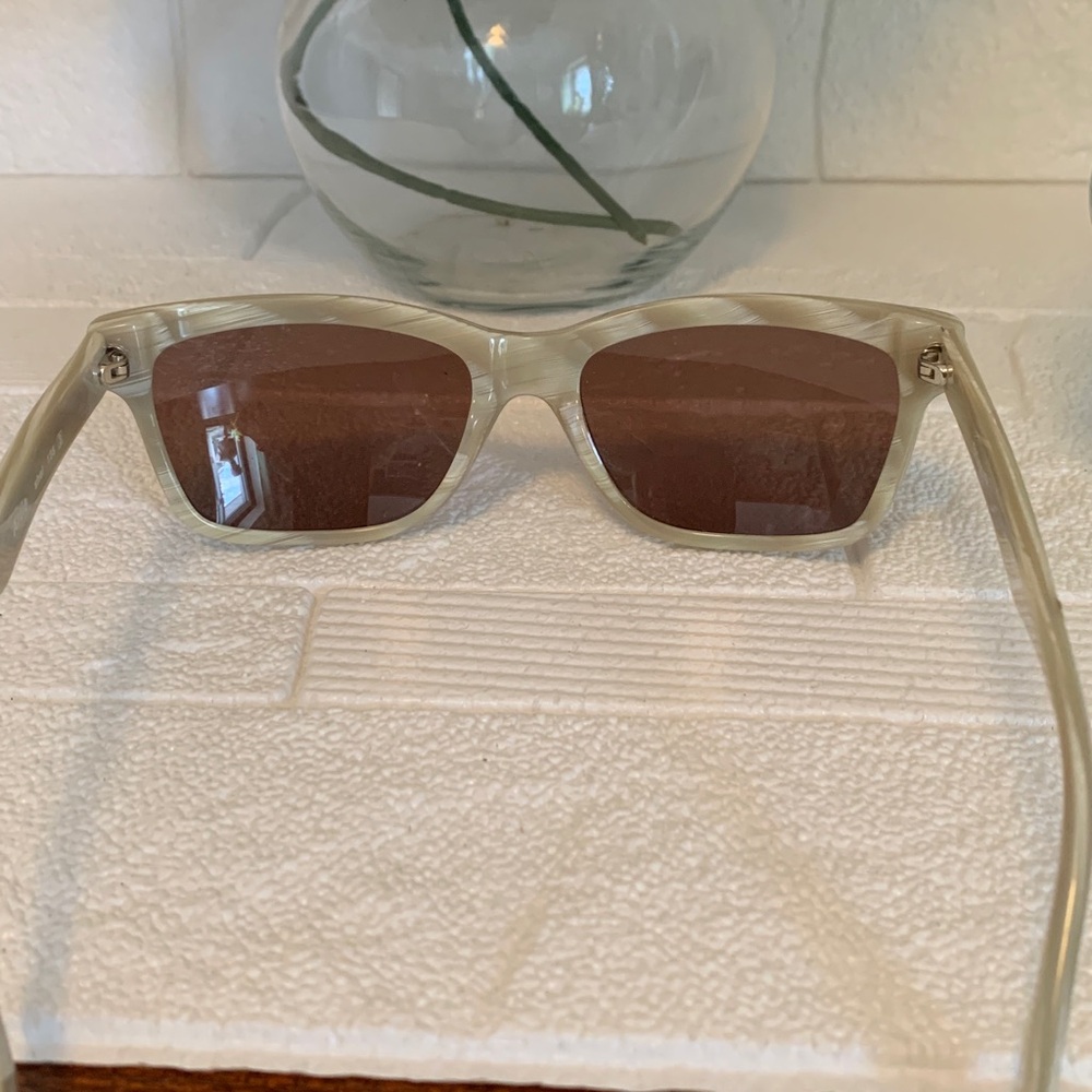 Stussy Beige Sunglasses with Dark Lenses - Picture 8 of 10